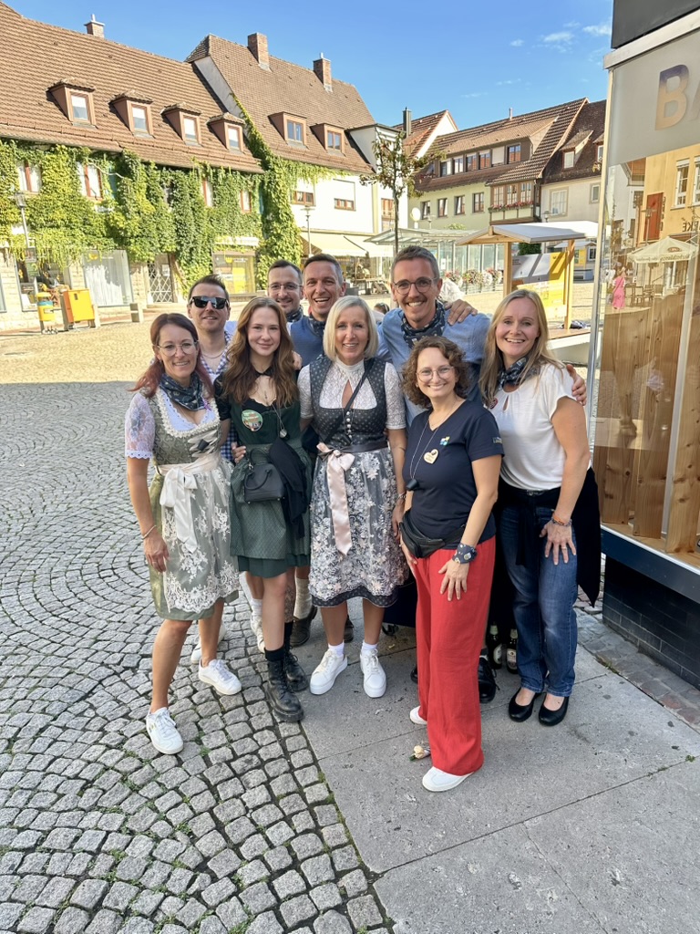 Team der Finanzlounge beim Volksfest in Crailsheim